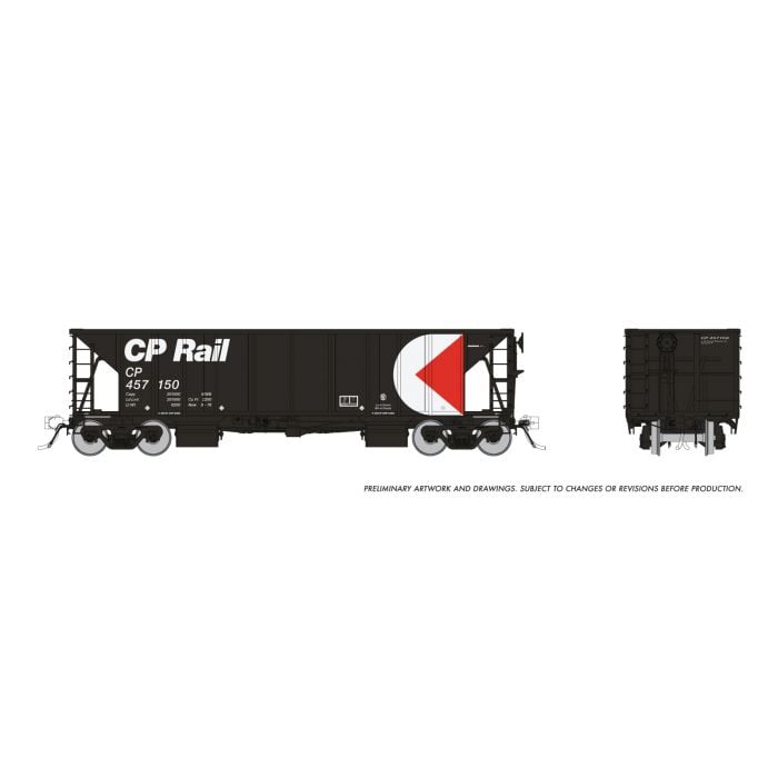 NSC Ballast Car: CP Rail: Single Car #2 - 158015A : HO