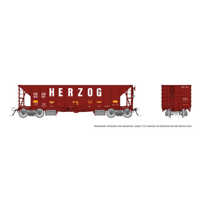 NSC Ballast Car: Herzog - Late: Single Car - 158020A : HO