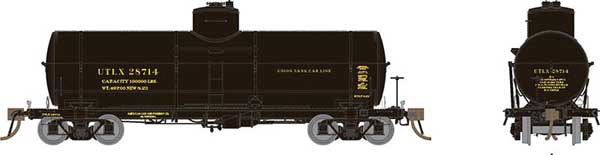 10000 Gal X-3 Tank Car UTLX-159001A : HO