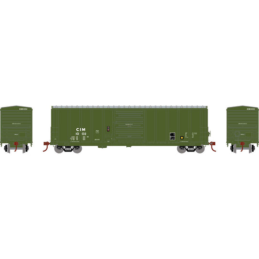 50' PS 5277 Boxcar, C&IM 1002 - 15955 : HO