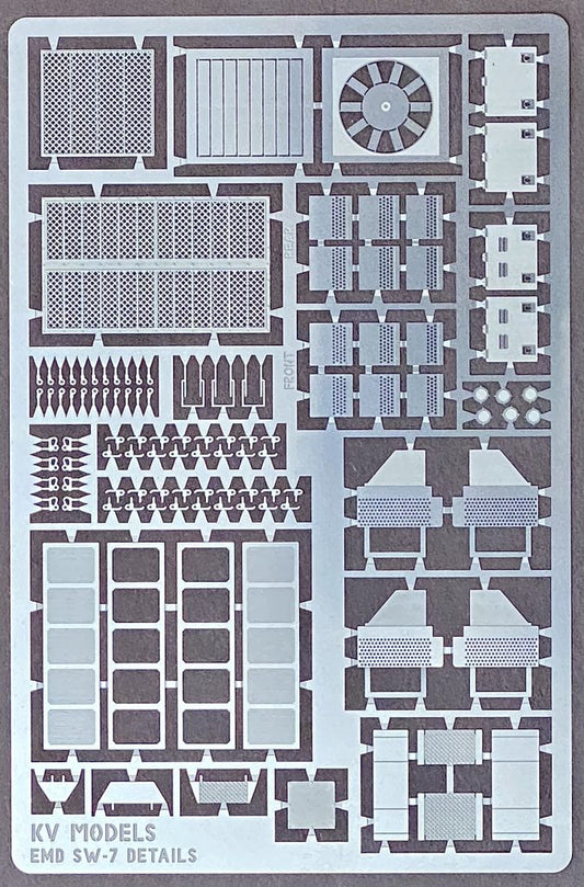 EMD SW-7 Etched Detail Set-159H : HO