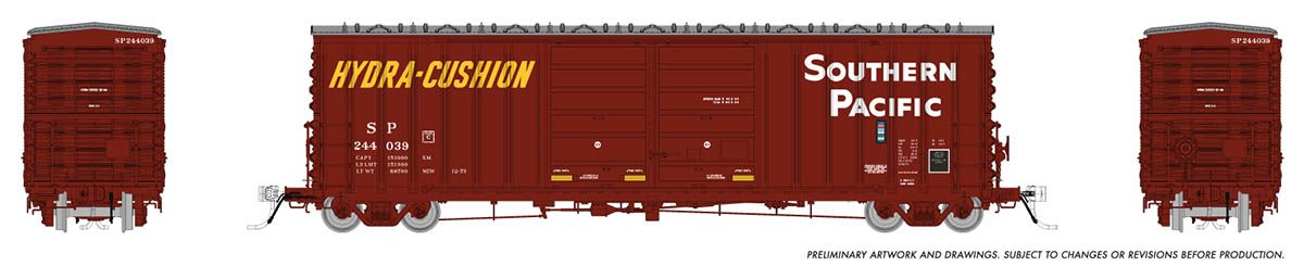 Pacific Car & Foundry B-70-69/71/75 Boxcar SP-170005A : HO