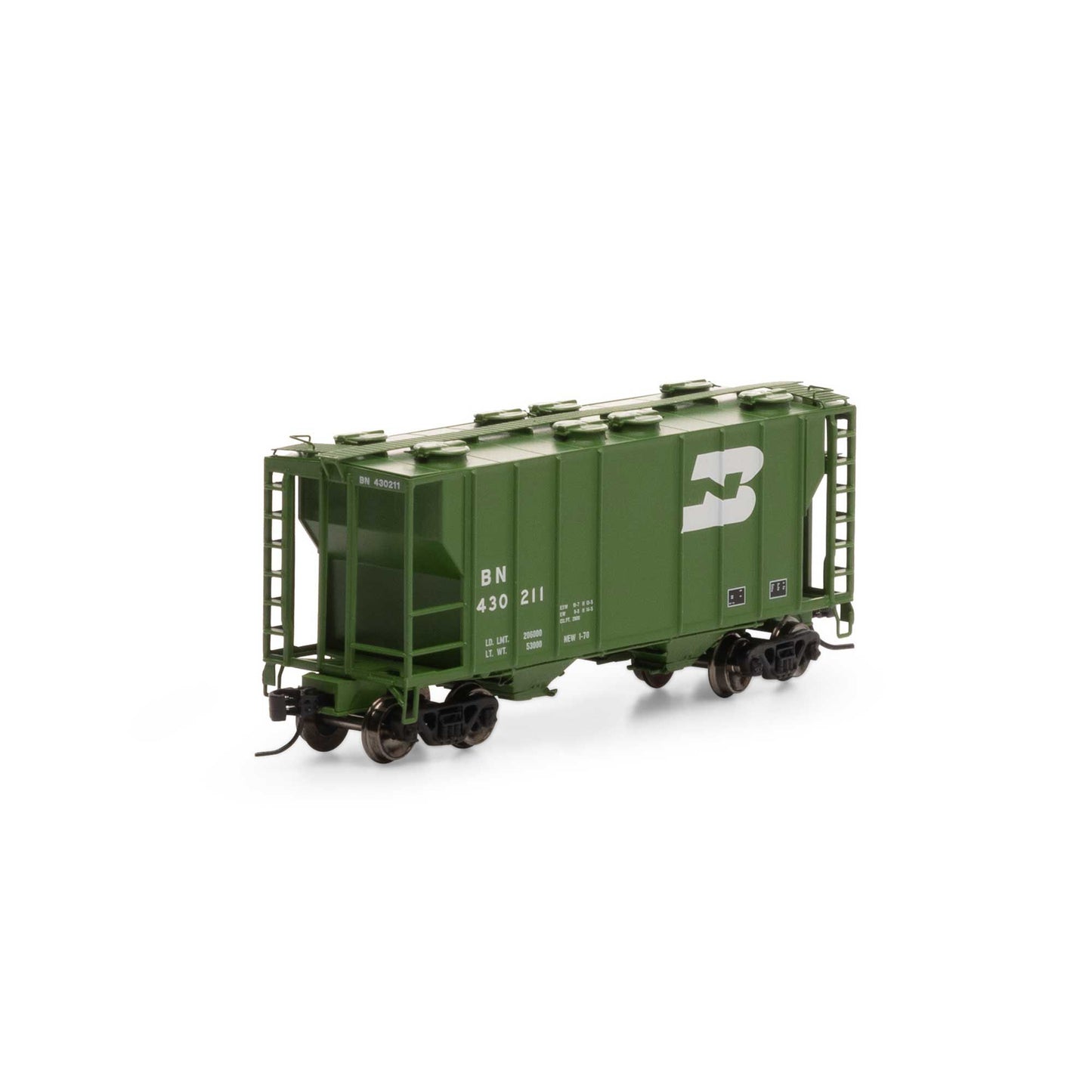 PS-2 2600 2-Bay Covered Hopper, BN-17239 : N