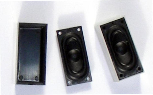 16 X 35mm Oval Speaker W/baffle-DS16358