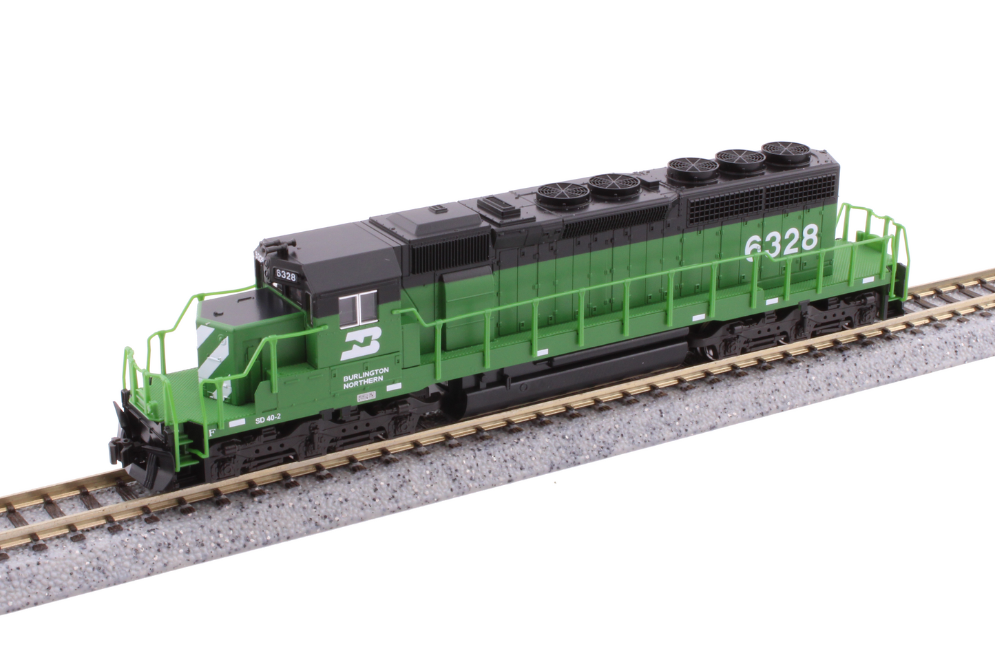 EMD SD40-2 Early Production - Standard DC -- Burlington Northern #6361 - 1764823 : N