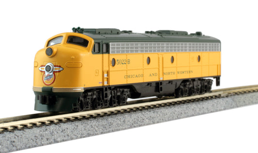 EMD E8A Chicago & North Western 5022-B w/ESU LokSound & DCC - 176-5365LS N Scale