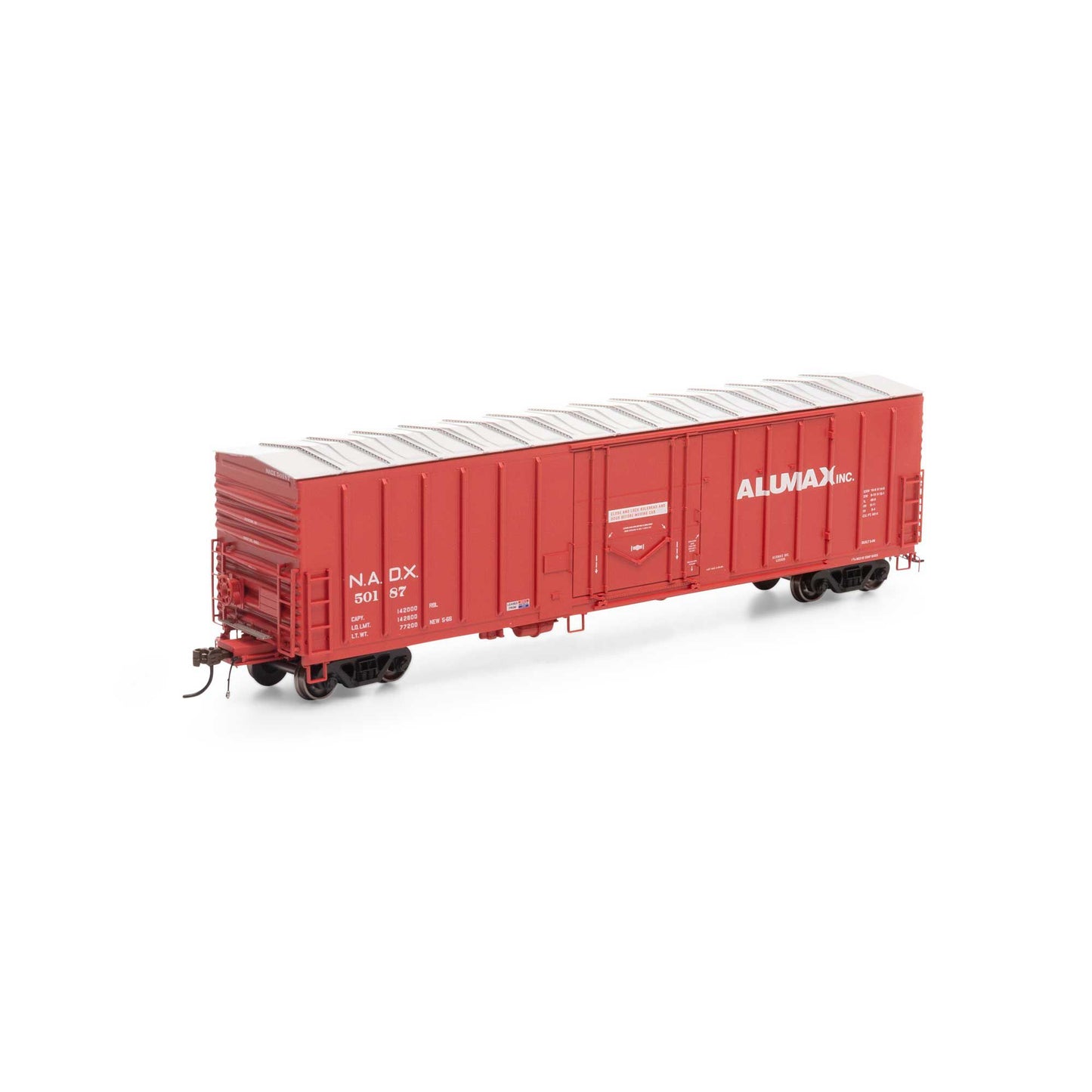 50' NACC Boxcar, Alumax NADX #50192 - 18441 : HO