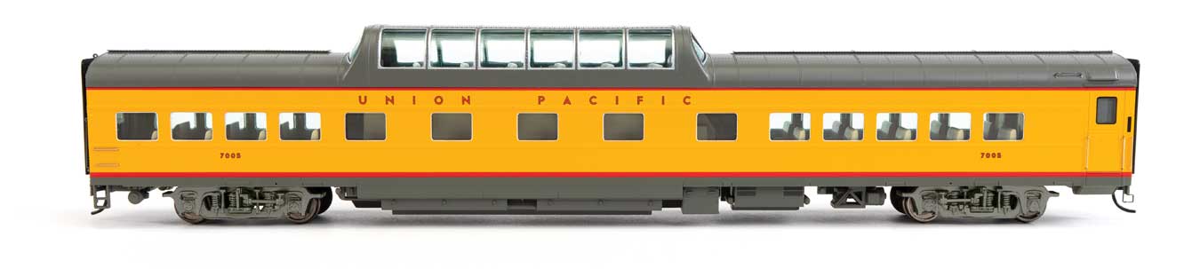 85' American Car & Foundry Dome Coach Union Pacific 7005 - 18560 : HO