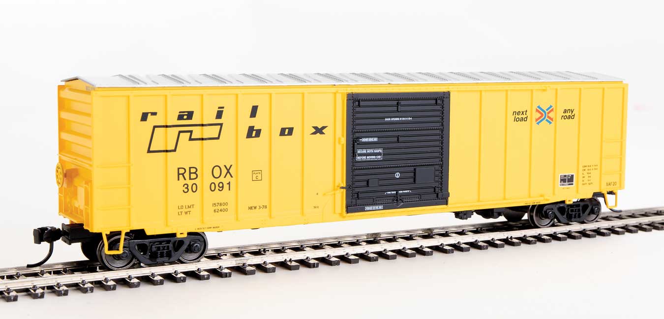 50' ACF Exterior Post Boxcar Railbox RBOX 30091 - 1864 : HO