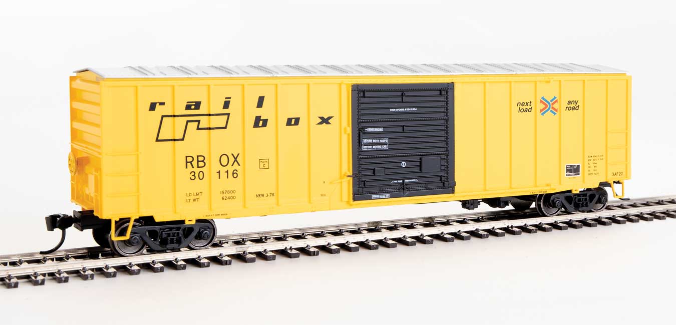 50' ACF Exterior Post Boxcar Railbox RBOX 30116 - 1865 : HO