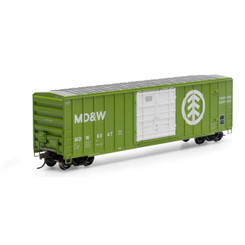 50' FMC 5327 Plug Door Boxcar Minnesota Dakota & Western MDW 8056 - 18679 : HO