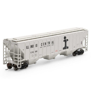 PS 4740 3-Bay Covered Hopper Illinois Central-18784 : HO