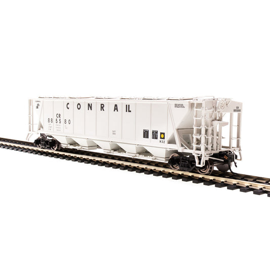 5-Bay Covered Hopper, Conrail, Gray w/Black Lettering PRR Class H32 - 1887 : HO