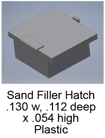 ALCo Sand Filler Hatch - 733 : HO