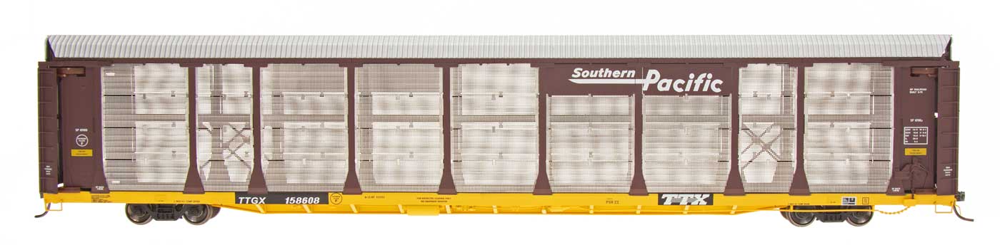 89 Ft Bi-Level Auto Rack SP Speed Lettering TTGX Flatcar -19476 : N ...
