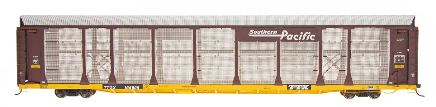 89 Ft Bi-Level Auto Rack SP Speed Lettering TTGX Flatcar -19476 : N