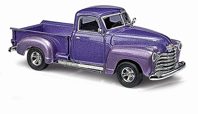1950 Chevrolet Pickup Truck - Metallic Violet - 48233 : HO