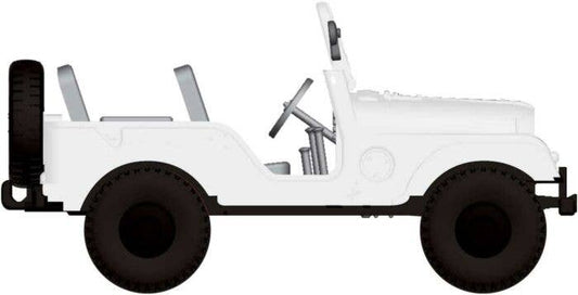Jeep Universal SUV White - 58902 : HO