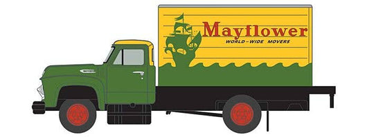 1954 Ford Box-Body Delivery Truck - Assembled - Mini Metals(R) -- Mayflower - 30670 : HO
