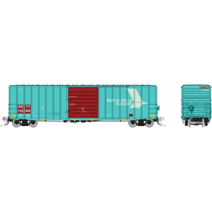 PC&F 5241cuft boxcar: BKTY - Patchout: Single Car - 198009A : HO