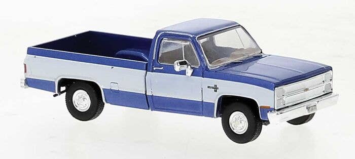 1981 Chevrolet C20 Pickup Truck Pickup Truck - Blue, White  - 19652 : HO