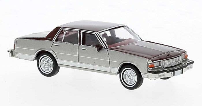 1987 Chevrolet Caprice Sedan - Silver, Red - 19708 : HO