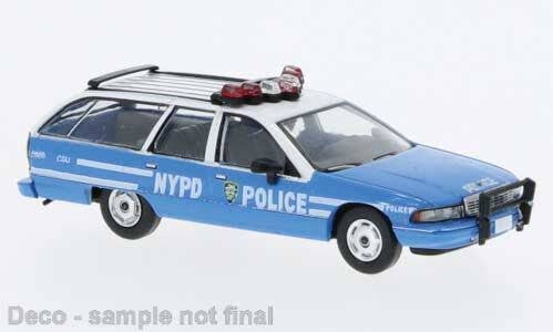 1991 Chevrolet Caprice Station Wagon - Assembled -- New York Police Department - PCX870452 : HO