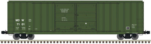 52' FMC 5503 Double-Door Boxcar Minnesota, Dakota & Western MDW 7181 - 20006298 : HO