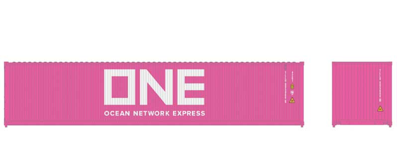 40 Ft Standard-Height Container 3-Pack Ocean Network Express TLLU Set 1  - 20006545 : HO