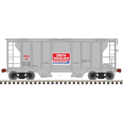 PS-2 2-Bay Covered Hopper Smith Douglass-20006559 : HO