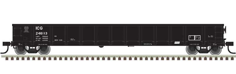 52' Evans Gondola Illinois Central Gulf ICG 246113 - 20006859 : HO
