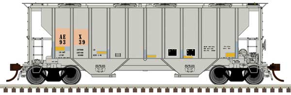 Portec 3000 2-Bay Covered Hopper The Andersons Inc. AEX 9339 - 20007113 : HO