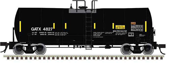 Trinity 17,600-Gallon Corn Syrup Tank Car GATX 4856 - 200072010 : HO