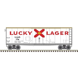 HO TRAINMAN 40' PLUG DOOR BOX CAR LUCKY LAGER #295 - 20007242 : HO