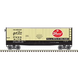 HO TRAINMAN 40' PLUG DOOR BOX CAR PEARL LAGER #5182 - 20007252 : HO