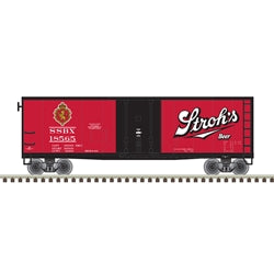 HO TRAINMAN 40' PLUG DOOR BOX CAR STROH'S #18533 - 20007253 : HO