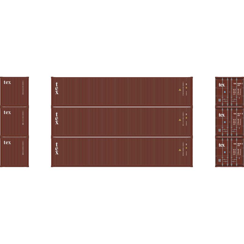 40' Container Low Cube TGHU 3-pack #1 - 20100 : N – EngineHouse ...