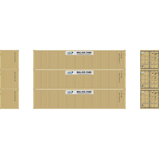 40' Container Low Cube ANYU 3-pack #1 - 20106 : N