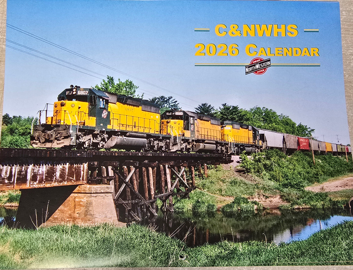 Chicago NorthWestern Historical Society CNWHS 2026 Calendar