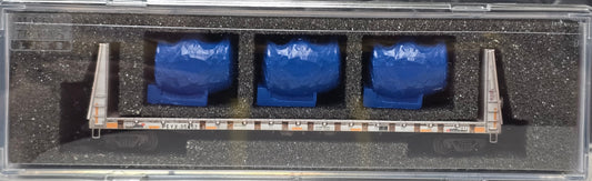 61' Bulkhead Flatcar, Wind Turbine Car #3 - PEYX #35452 - 05444472 : N