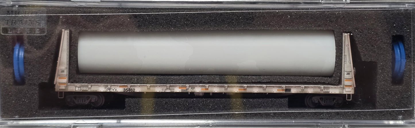 61' Bulkhead Flatcar, Wind Turbine Car #4 - PEYX #35462 - 05444473 : N