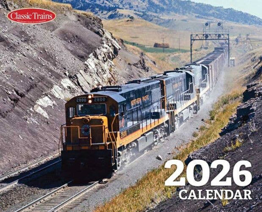 2026 Classic Trains Calendar -- 68218