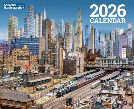 Model Railroader 2026 Calendar - 68215