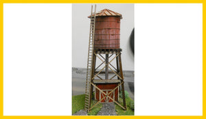 Madden Corner Water Tank 2 3/8” X 2 3/8” X 5.5 Tall - 2053 : HO