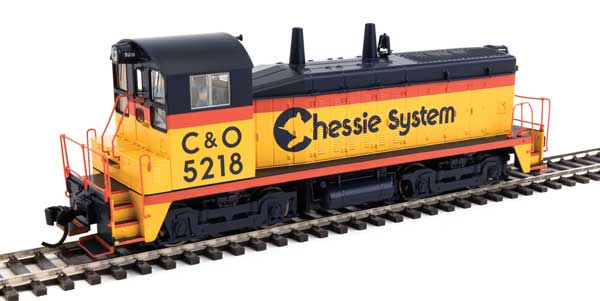 EMD SW7 Chessie System C&O 5218 DCC & ESU Sound - 20664 : HO