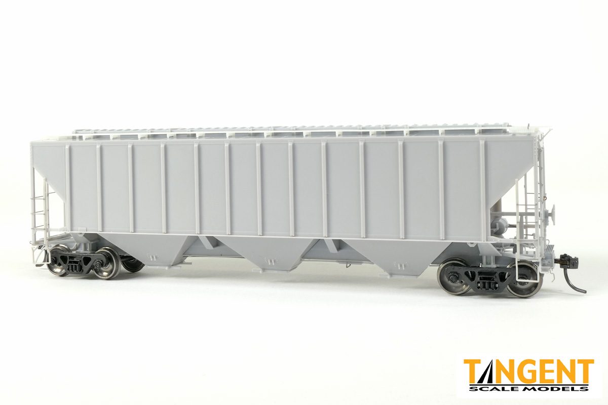 PS4427 High Side 3-Bay Covered Hopper - Undecorated-2100501 : HO