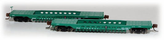 GSC 60-ton Well Car Penn Central 768024 - 210402 : N