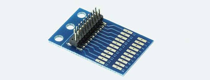 21MTC Adaptor Board -- Wired Interface Board for Locos without DCC Interface - 51967