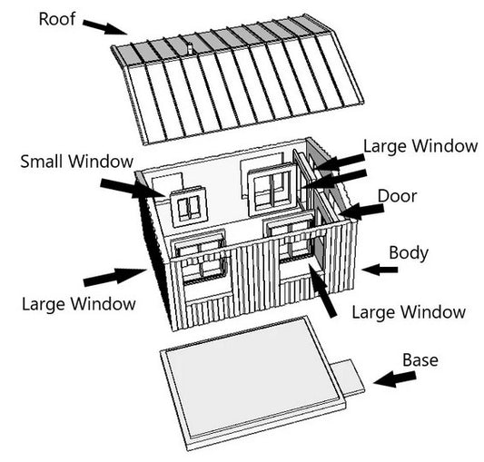 Tavil Tower Kit-220402 : HO