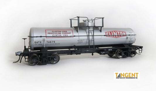 GATC 1957 Design 8000 Gallon Welded Tank Car Clinton Corn Original 1958+ GATX 74675 - 2212103 : HO